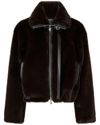 Pinko - Faux Fur & Shearling Jackets - Lyst