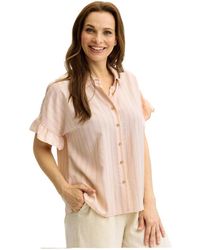 iN FRONT - Overhemden ,Roze ,Blouses - Lyst