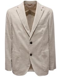 Peserico - Samtjacke/Grau Modell R51009 - Lyst