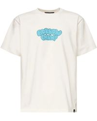Barrow - Baumwoll-T-Shirt Mit Frontdruck - Lyst