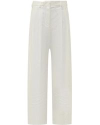 A PAPER KID - Wide Trousers - Lyst