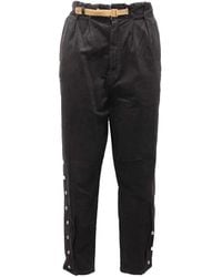 White Sand - Tapered Trousers - Lyst