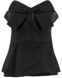 McQueen - Strapless Corset Top - Lyst