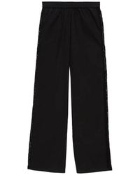 MSGM - Wide Trousers - Lyst