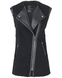 Ravn Sheepskin Vest - Zwart