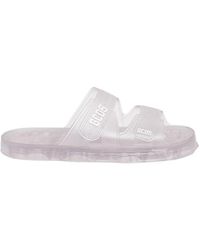 Gcds - Logo Detail Rubber Slides - Lyst