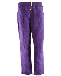 New Balance - Straight Trousers - Lyst