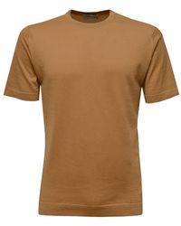 John Smedley - Tops > t-shirts - Lyst