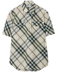Burberry - Short sleeve shirts - Lyst