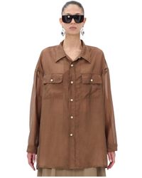 Thelatest - Shirts - Lyst