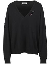 Ottod'Ame - V-Neck Knitwear - Lyst