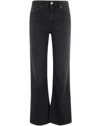 Isabel Marant - Jeans ,Zwart ,Katoen Belvira Pants - Lyst