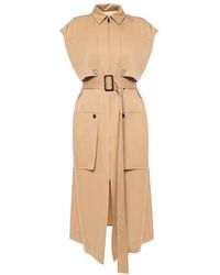 The Row Jaan Sleeveless Dress - Naturel