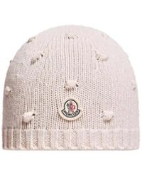 Moncler - Accessoires ,Roze ,Beanies - Lyst