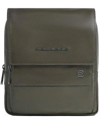 Piquadro - Flap-Over &#39;S Crossbody Bag For Ipad - Lyst
