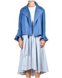 Teija Takki 45 cloque jacket - Azul