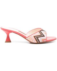 Missoni - Heeled Mules - Lyst