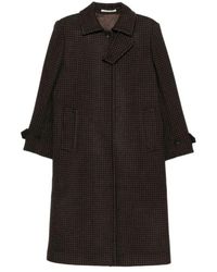 Tagliatore - Jassen ,Bruin ,Wol Bethany Coat - Lyst
