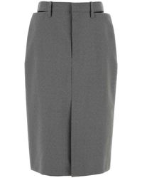 Jil Sander - Rokken ,Grijs ,Skirt 129 - Lyst