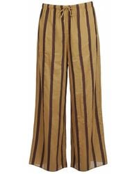 Niu - Wide Trousers - Lyst