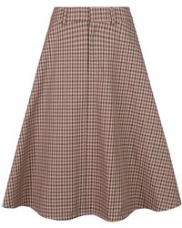 Dondup - Midi Skirts - Lyst