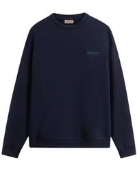 Woolrich - Macro Logo Crewneck - Lyst