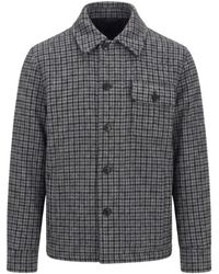 Moncler - Jassen ,Grijs ,Havas Shirt Jacket - Lyst