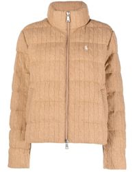 Ralph Lauren - Parka acolchada con logo - Lyst
