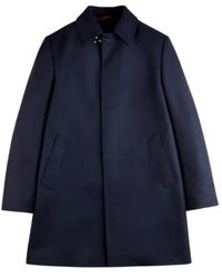 Fay - Mantel Met Enkele Rij Knopen - Lyst