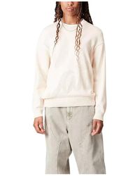 Carhartt - Truien & Vesten ,Katoen Natuurlijke Perla Sweater Streetwear Stijl - Lyst