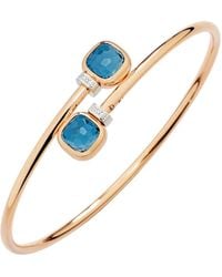 Pomellato - Accessoires ,Geel ,Armband Nudo Mini - Lyst