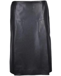 Stella McCartney - Leather Skirts - Lyst