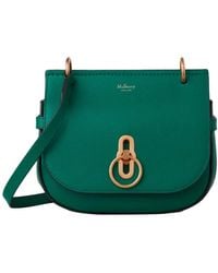 Mulberry - Kleine amberley satchel, malachite - Lyst