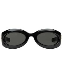 Gucci - Gafas de sol negras con accesorios - Lyst