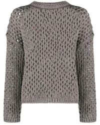 Fabiana Filippi - Round-neck knitwear - Lyst