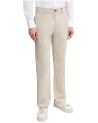 Michael Kors - Finn Straight-Fit Katoenen Chino Broek - Lyst