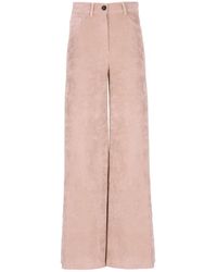 D.exterior - Rosa Cord Palazzo Hose - Lyst