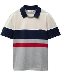 Versace - Tops ,Veelkleurig ,Katoen Polo Shirt - Lyst