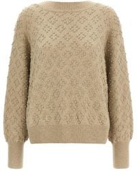 Agnona - Round-Neck Knitwear - Lyst