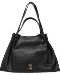 Ermanno Scervino - Faux Leather Tote Bag Mit Verstellbarem Riemen - Lyst