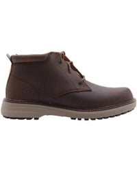 Skechers - Lace-Up Boots - Lyst