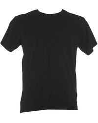 Bomboogie - T-shirt rib rundhals pkt te - Lyst