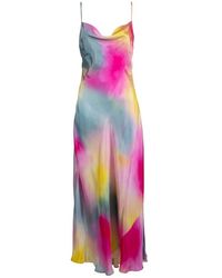 MSGM - Tye dye langes kleid - Lyst