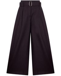 Moorer - Wide Trousers - Lyst