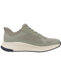 Skechers - Schoenen ,Groen ,Slip-Ins: Bobs Sport Squad 4 - Lyst