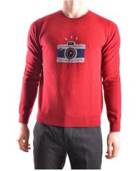 Altea - Round-Neck Knitwear - Lyst