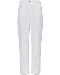 DIESEL - Straight Jeans - Lyst