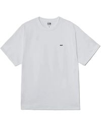 Obey - Tops ,Wit ,Katoen Vlam Stencil T-Shirt Katoen Korte Mouw - Lyst