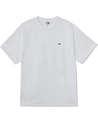 Obey - Tops ,Wit ,Katoen Vlam Stencil T-Shirt Katoen Korte Mouw - Lyst