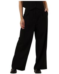 Modström - Broeken ,Zwart ,Wijde Broek Voor Vrouwen - Lyst